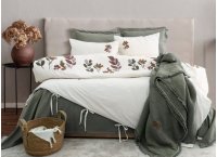 Постільна білизна Washed Cotton Saheser - Paula Haki з покривалом піке (Туреччина), євро